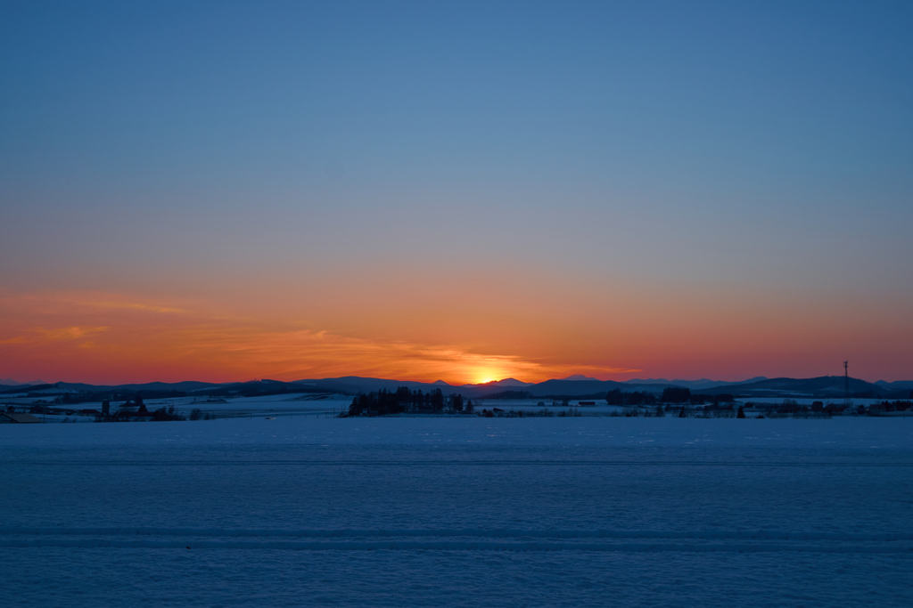 20190310 今日の夕日　③