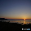 サロマ湖の夕日　Ⅲ