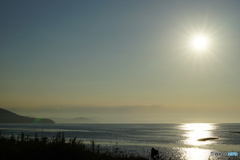 サロマ湖の夕日　Ⅱ