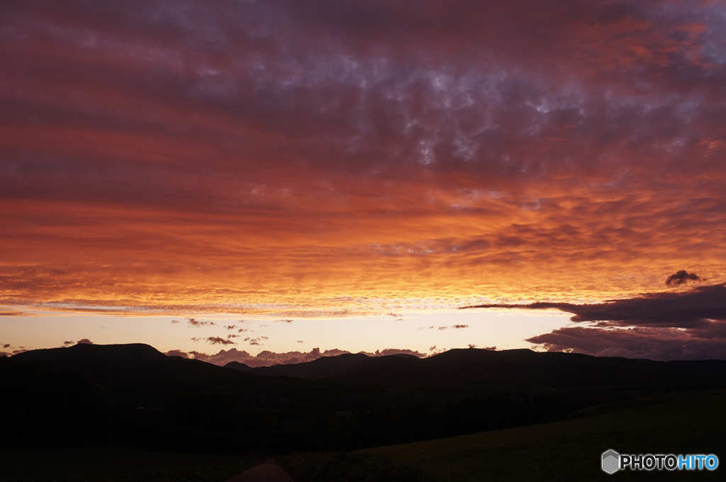 秋の夕焼け　Ⅲ