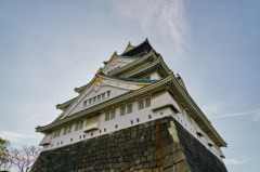 聳え立つ　大阪城