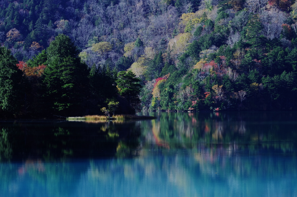 湯の湖畔の朝