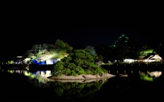 岡山後楽園 　夜間特別開園　幻想庭園②