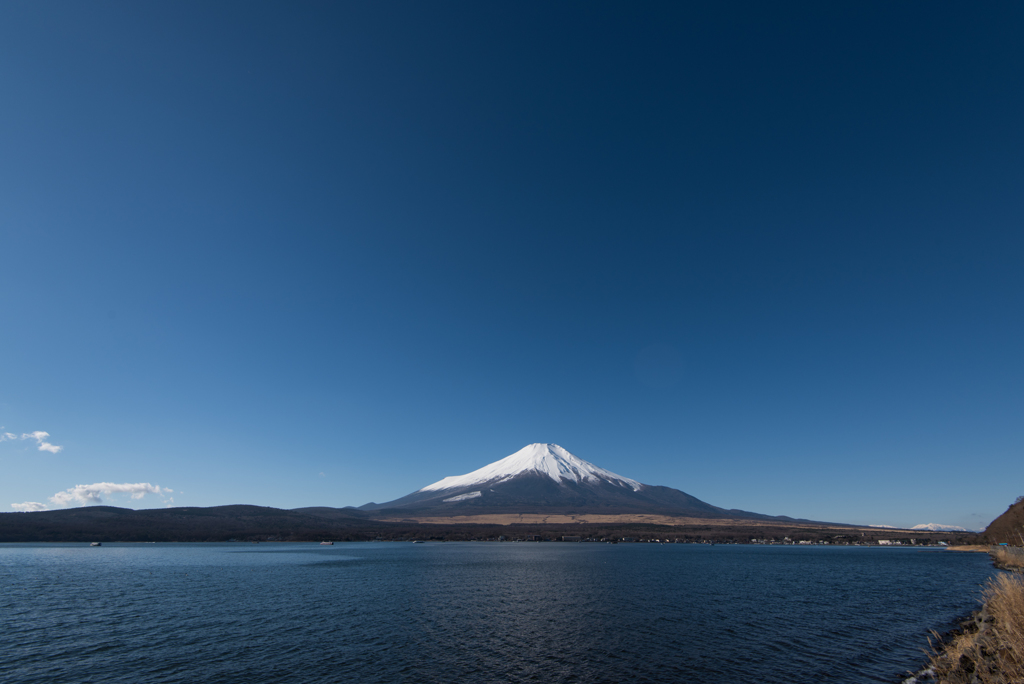 富士山【山中湖からの眺め】①20161218