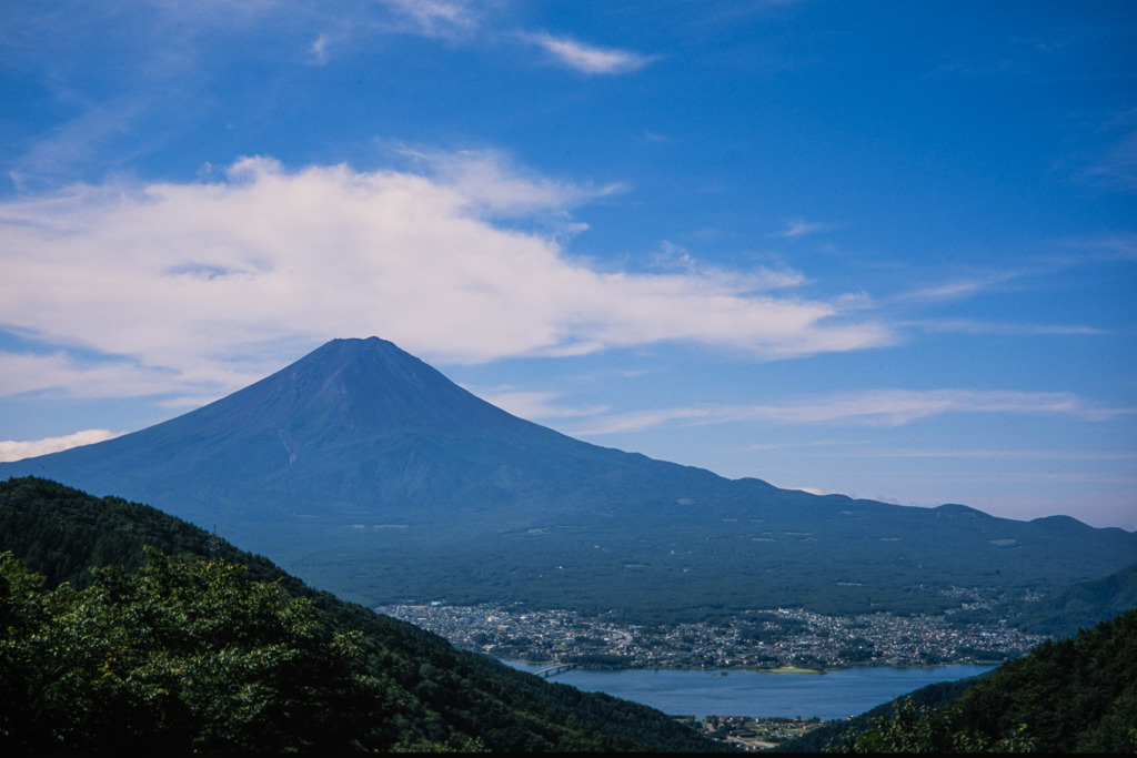 富士五湖巡り【峠の茶屋から見る富士】②20180818