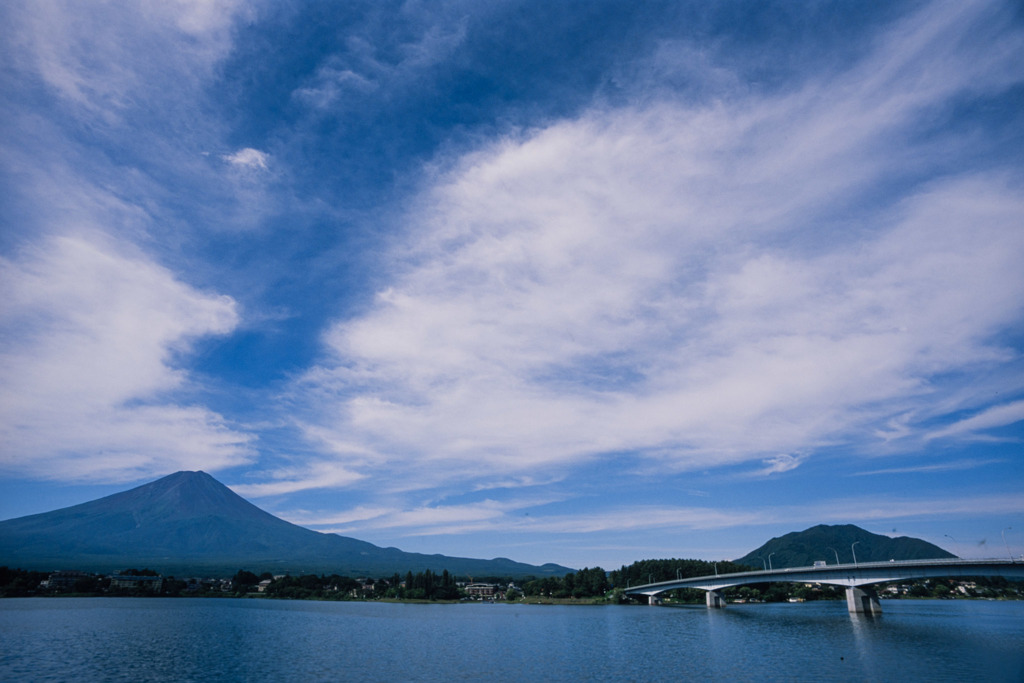 富士五湖巡り【河口湖から見る富士】20180818