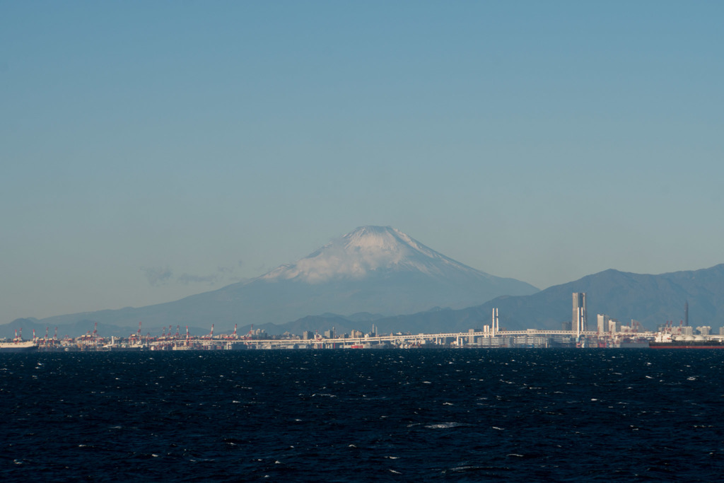 海ほたる【富士山の眺め】20171217