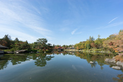 昭和記念公園【日本庭園：池と紅葉】①20181117