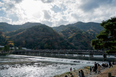 京都紅葉狩り【渡月橋】20201122