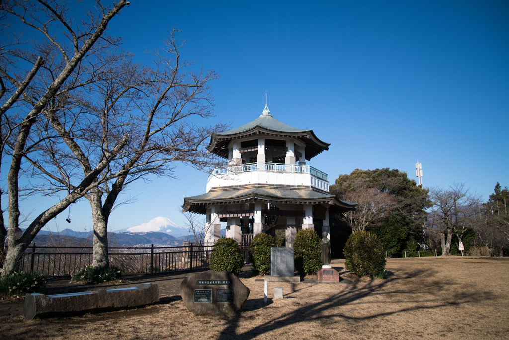 弘法山公園【弘法山公園の展望台】20230129