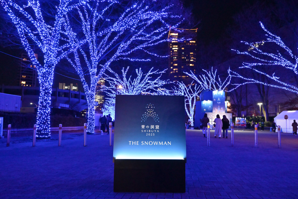 都内夜景巡り【青の洞窟：モニュメント】②20251216