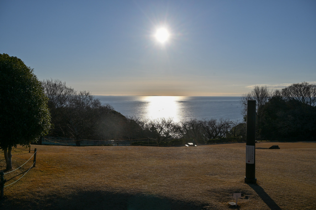 吾妻山公園【芝生広場から見る朝日】20260104