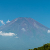 富士五湖巡り【花の都公園：赤富士のアップ】20210828