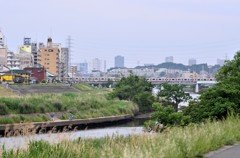 横浜/鶴見川の上へ　３－１