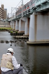 横浜/鶴見川の上へ　３－３