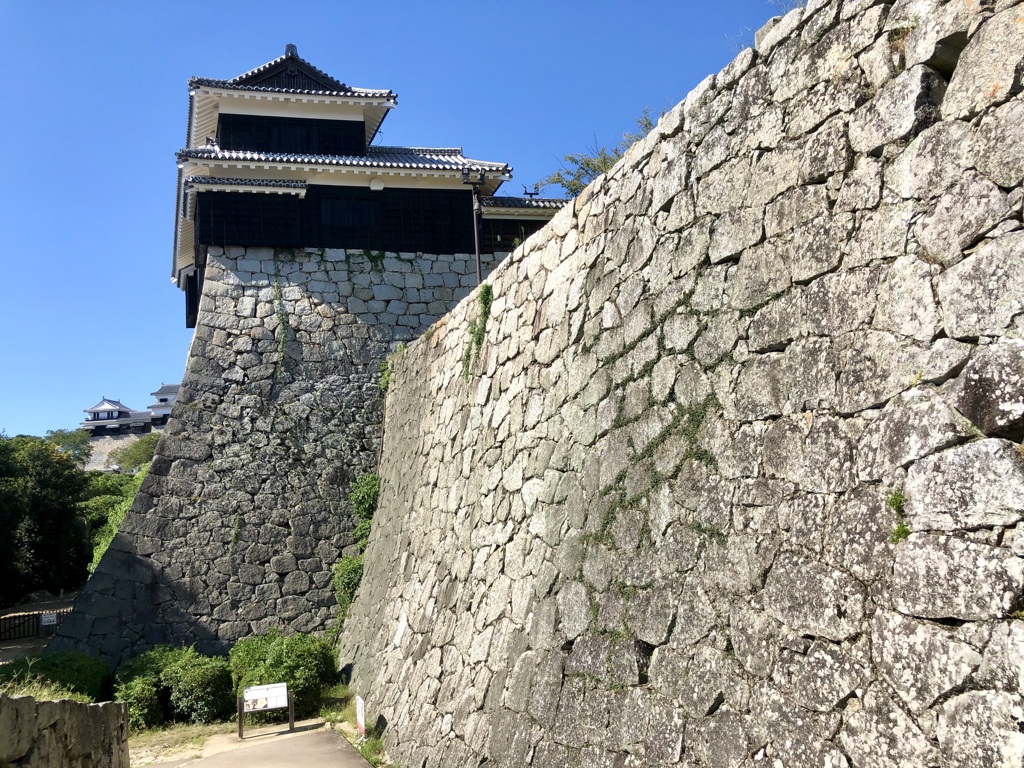 松山城指南・1 / iphoneスケッチ