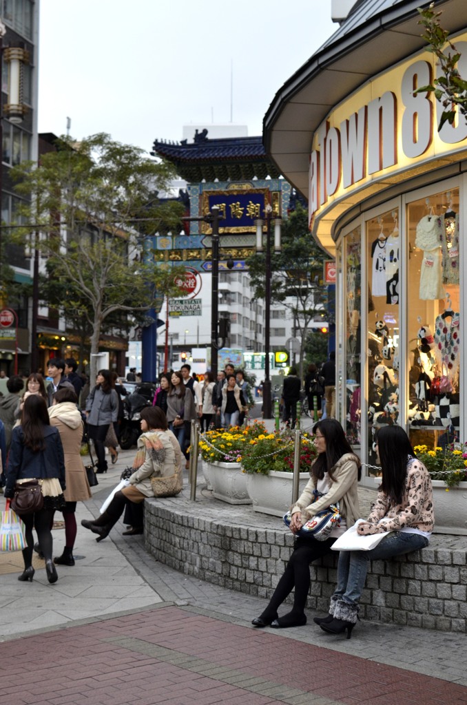 横浜/中華街風景のスナップ