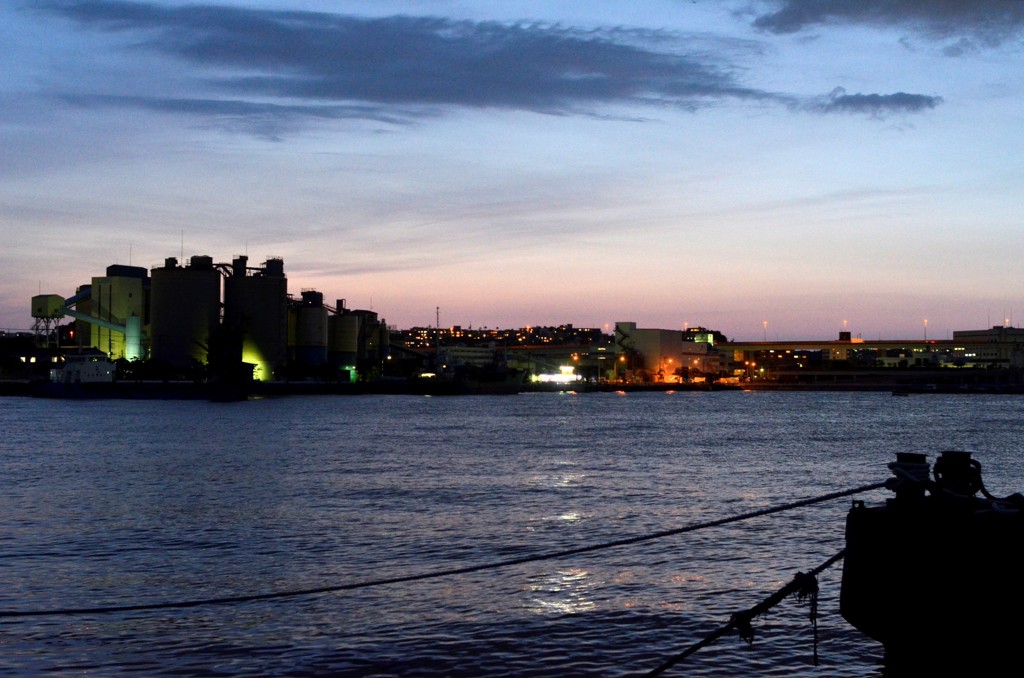 横浜/根岸湾夕景夜景４－４