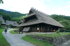 富士山10：根場（ねんば）：復元された家々１