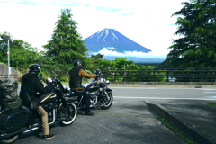 写真エッセイ：冠雪の富士 Photo Trip39：タンデムハーレー