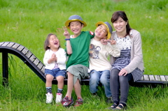 笑顔あふれる