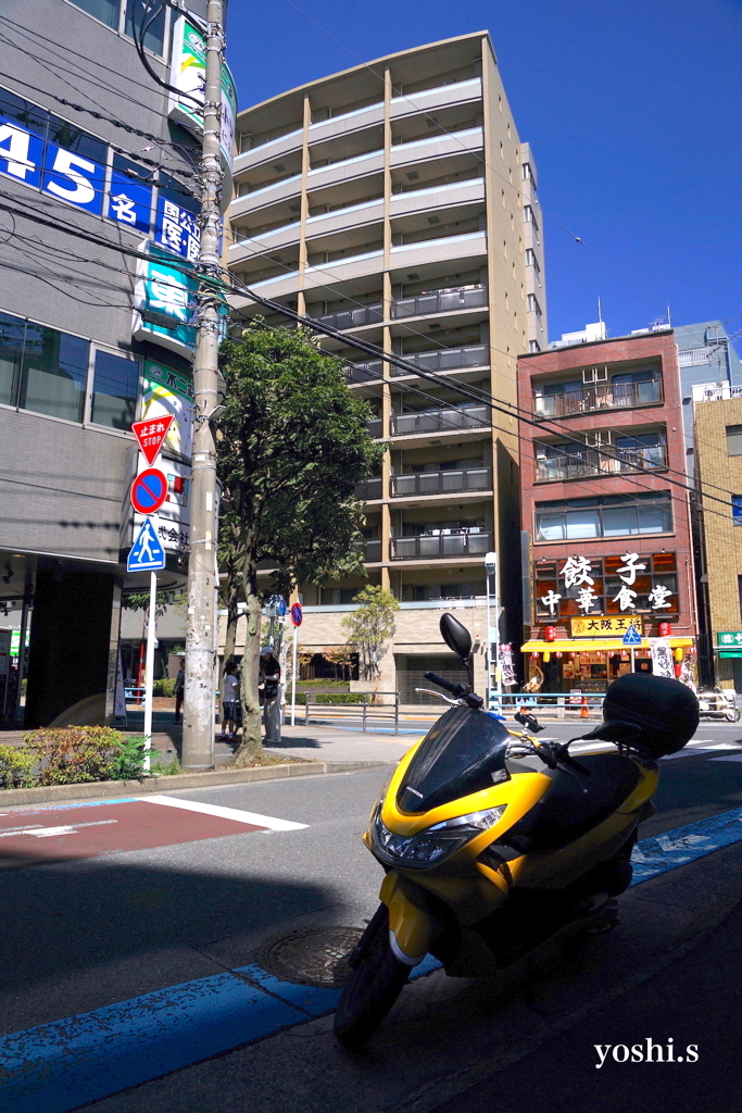 写真エッセイ：東京散歩11：下町散歩３：街の稲妻