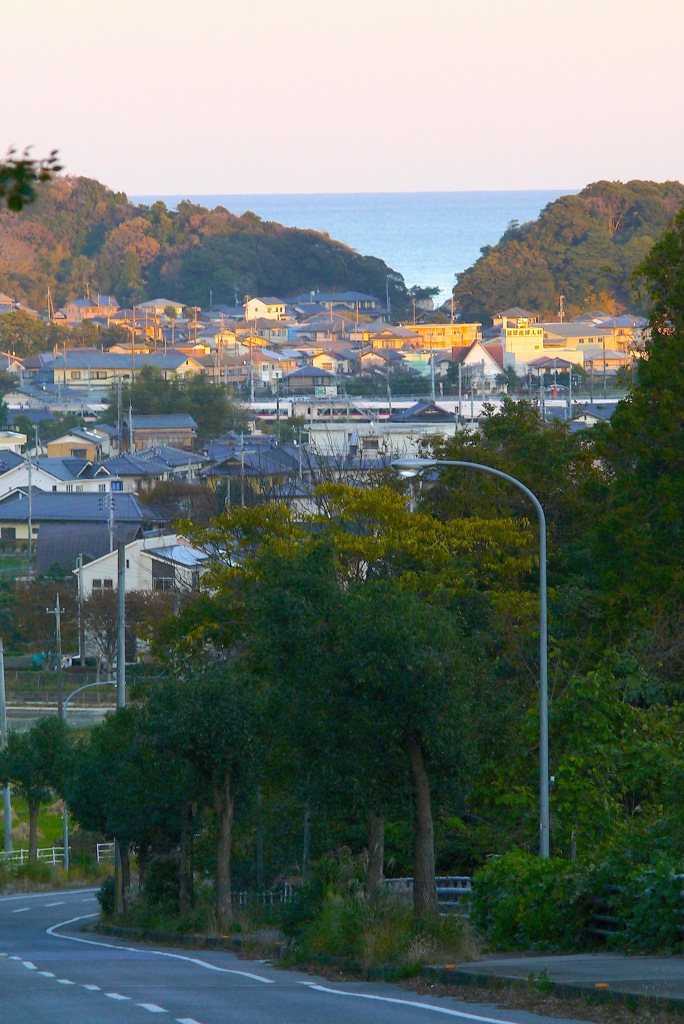 見晴らし坂から