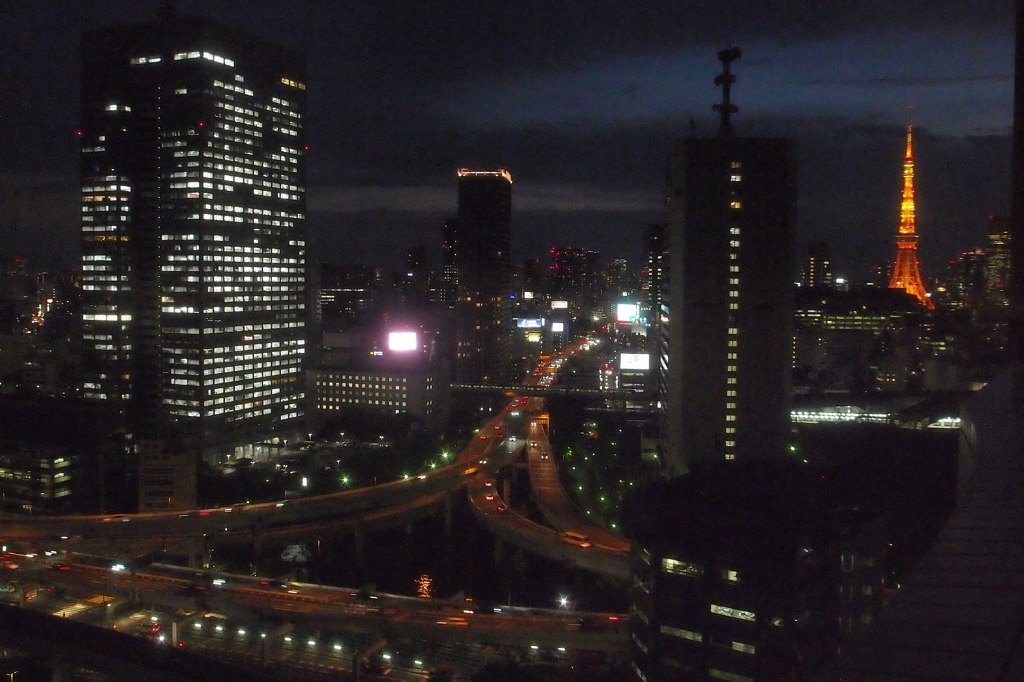東京タワーのある街