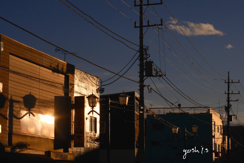 写真句：The last glow of the day：NTW97