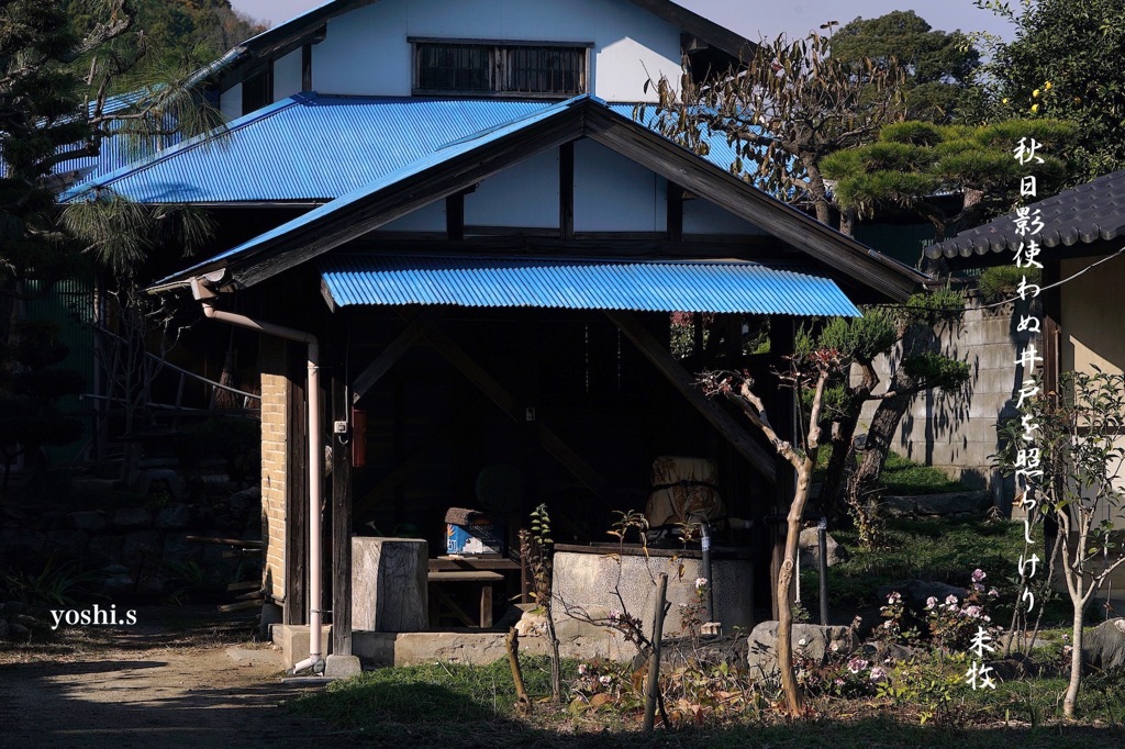 写真句：秋の思い出８（了）：井戸：NTW461
