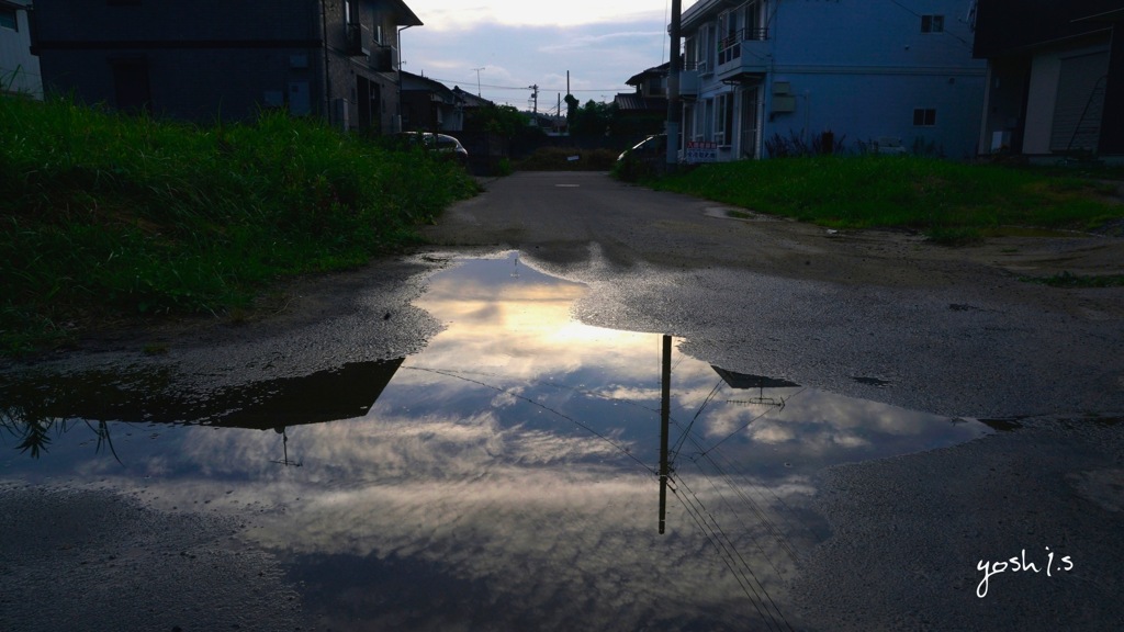 写真エッセイ：青空が見える