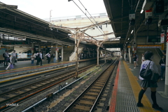 写真エッセイ：熱海散歩1：上野駅３：ホーム