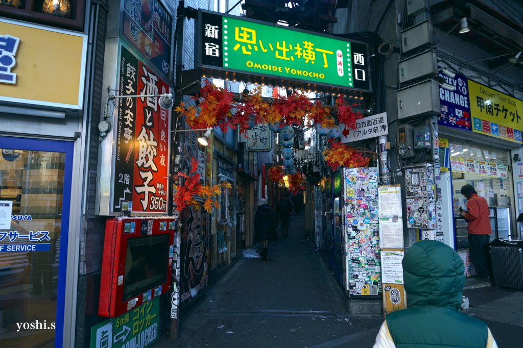 写真エッセイ：新宿４：思い出横丁３