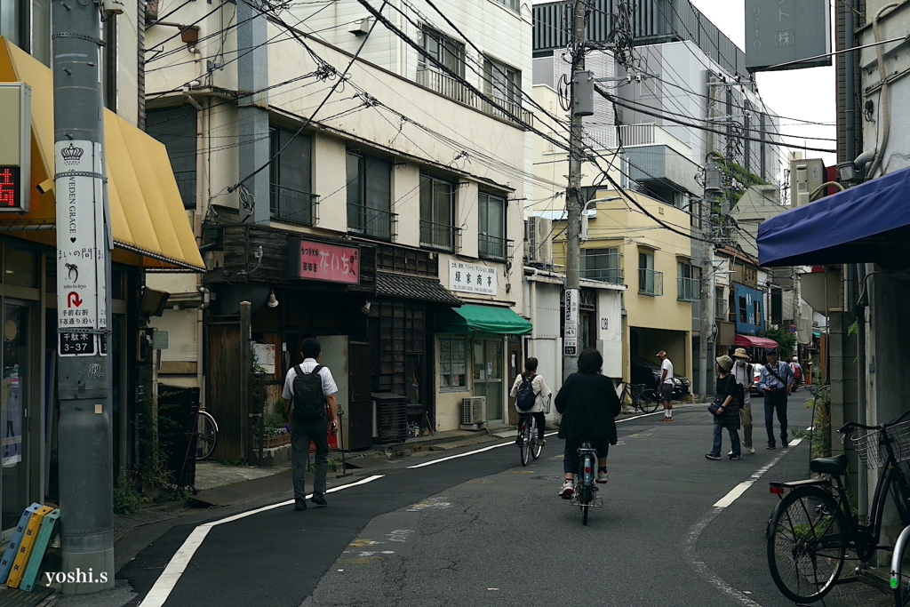 写真エッセイ：谷根千ウォーク16：へび道