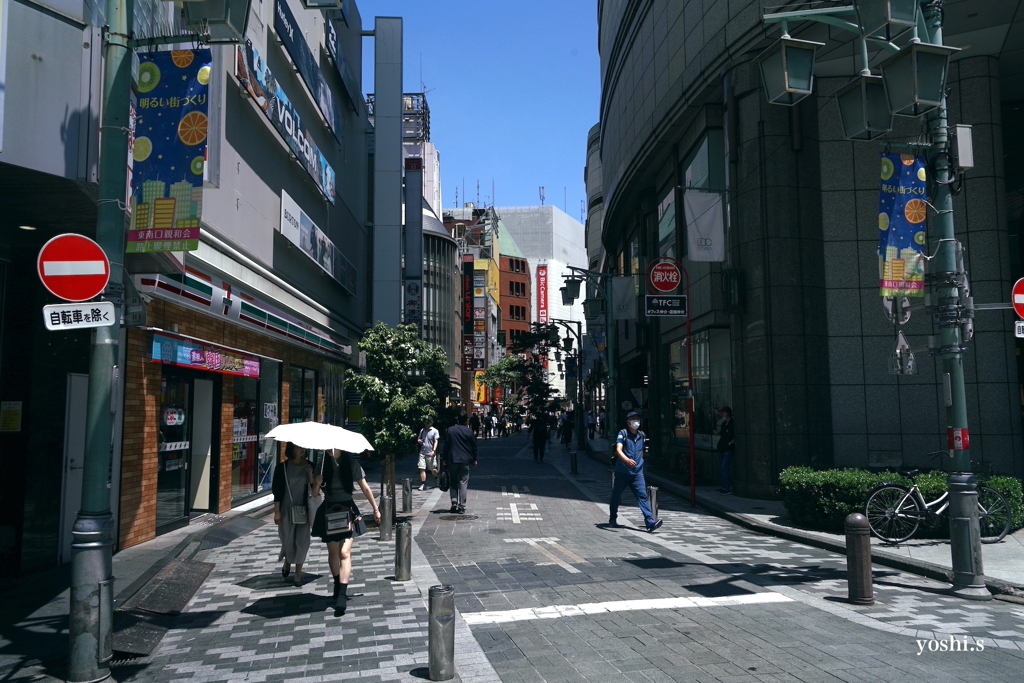写真エッセイ：写真句：新宿散歩４：甲州街道沿い２