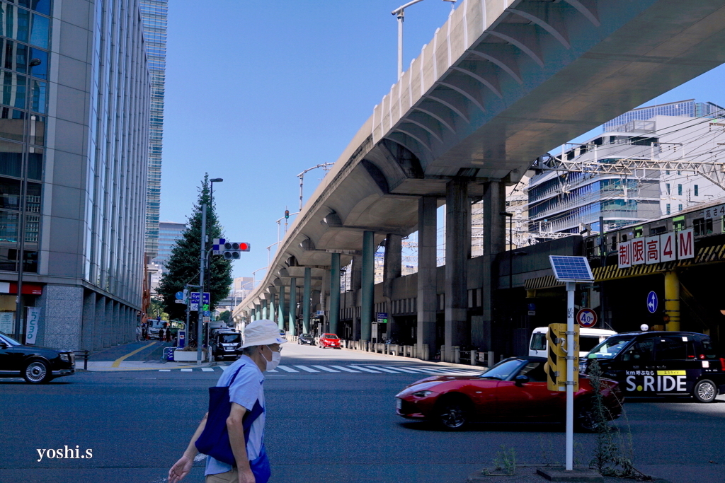 東京散歩７：東京駅周辺７：ダブル高架１