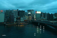 写真エッセイ：写真句： 東京散歩18（了）：隅田川