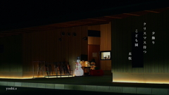 写真句：夕暮れ子ども園