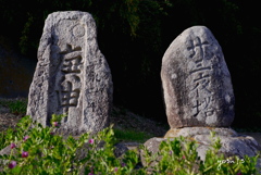 写真エッセイ：庚申塚と二十三夜塔