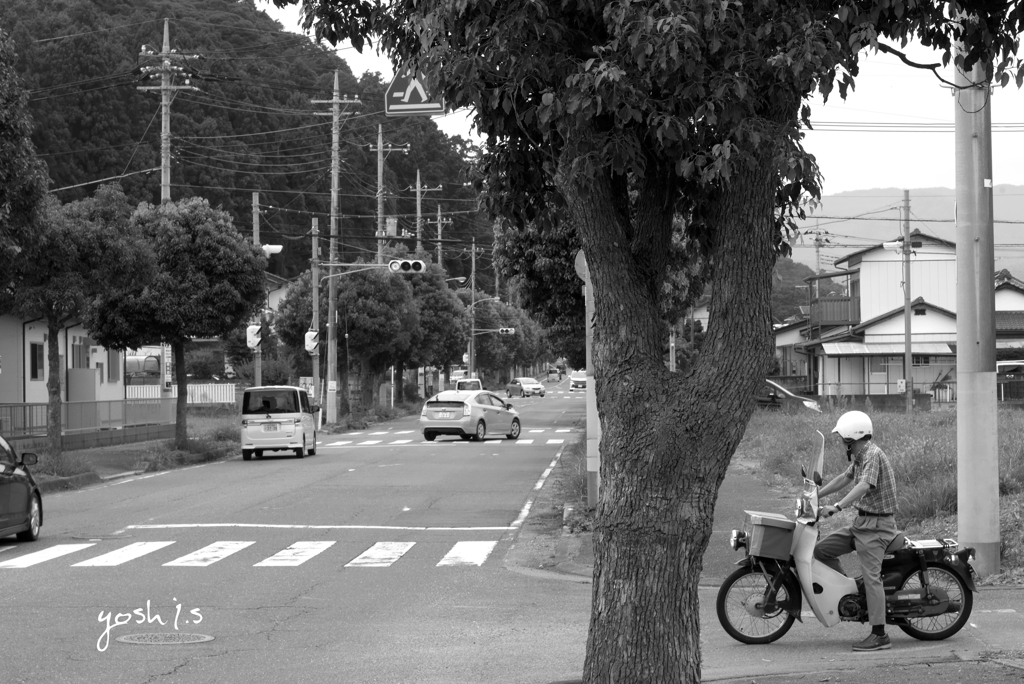 五枚組３：模範運転２：左右確認：B＆W10