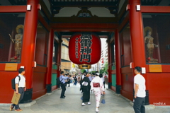 写真エッセイ：浅草散歩13：雷門１