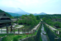 写真エッセイ：冠雪の富士 Photo Trip23：根場12：本沢川