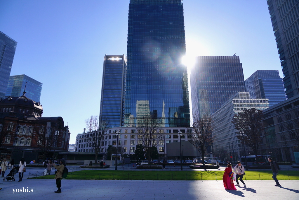 写真エッセイ：東京散歩９：ただいま撮影中