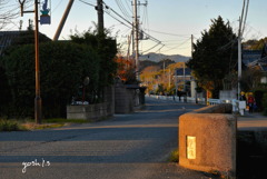 Nostalgic Town Walk163：陸前浜街道６ 北方面：夕日橋