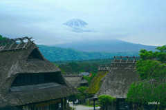 写真エッセイ：冠雪の富士 Photo Trip21：根場10：富士山