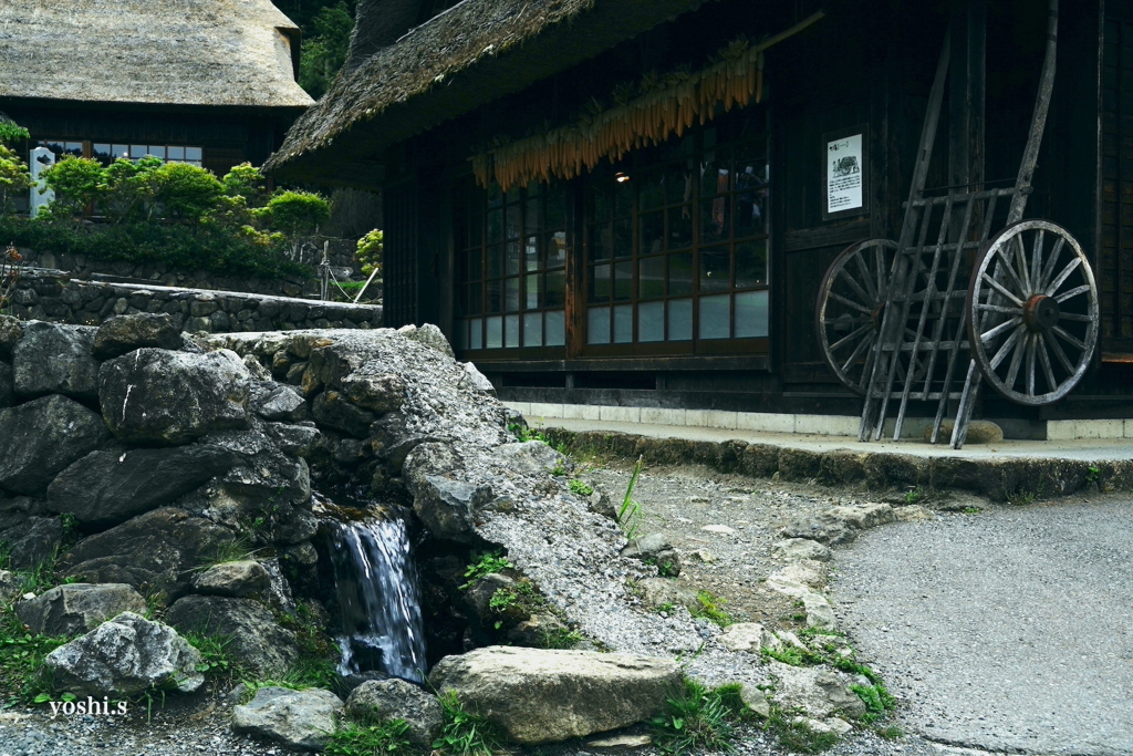 写真エッセイ：冠雪の富士 Photo Trip19：根場８：懐かしい光景