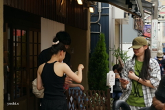 写真エッセイ：谷根千ウォーク15：若い息吹