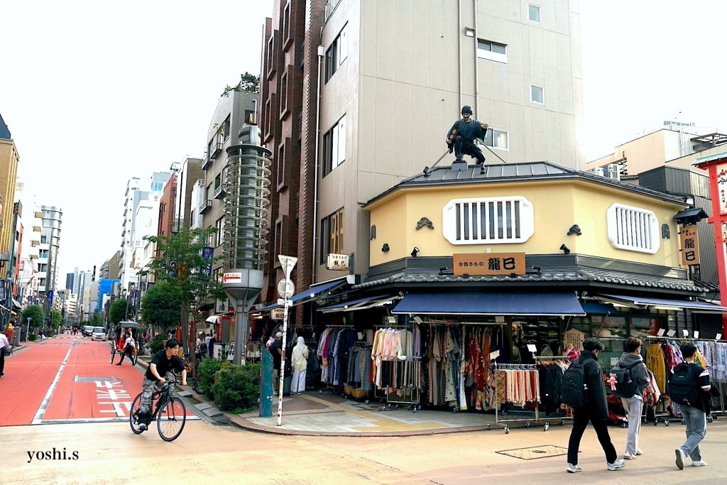写真エッセイ：浅草散歩10：伝法院通り４：鼠小僧