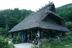 富士山12：根場（ねんば）：復元された家々３