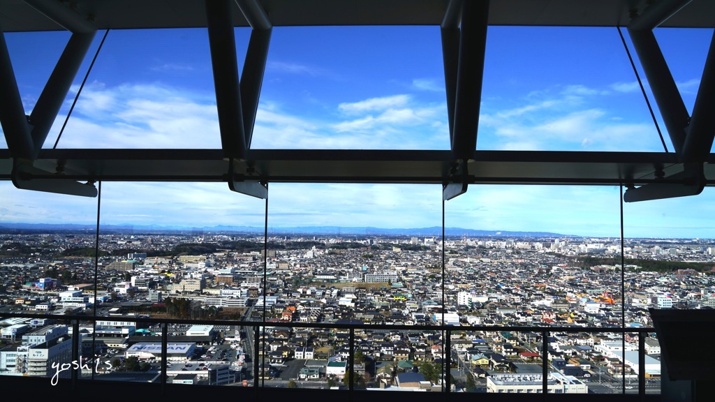 写真エッセイ：茨城県庁展望台２